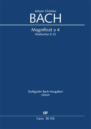 Bach, Johann Christian: Magnificat a 4, Warb E 22