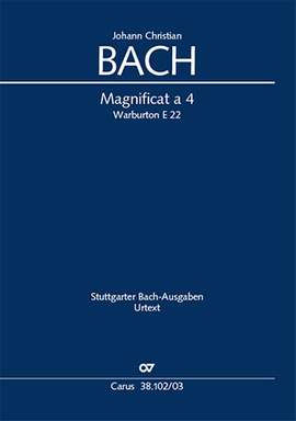 Bach, Johann Christian: Magnificat a 4, Warb E 22