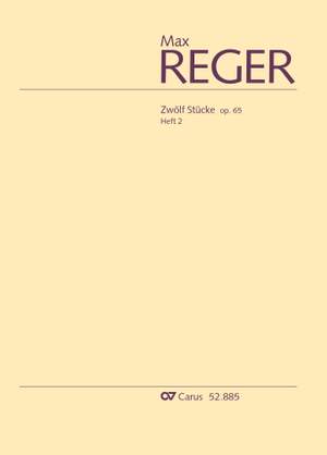 Reger, Max: Zwölf Stücke op. 65, Heft 2
