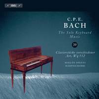 CPE Bach: Solo Keyboard Music Vol. 39