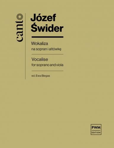 Swider, J: Vocalise
