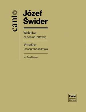 Swider, J: Vocalise