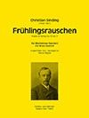 Sinding, C: Frühlingsrauschen op.32/3