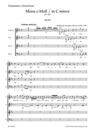 Mozart, Wolfgang Amadeus: Missa in C minor K. 427 "Great Mass in C minor"