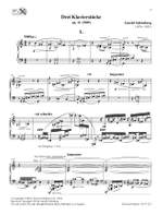 Schoenberg, Arnold: 3 Piano Pieces op. 11 Product Image