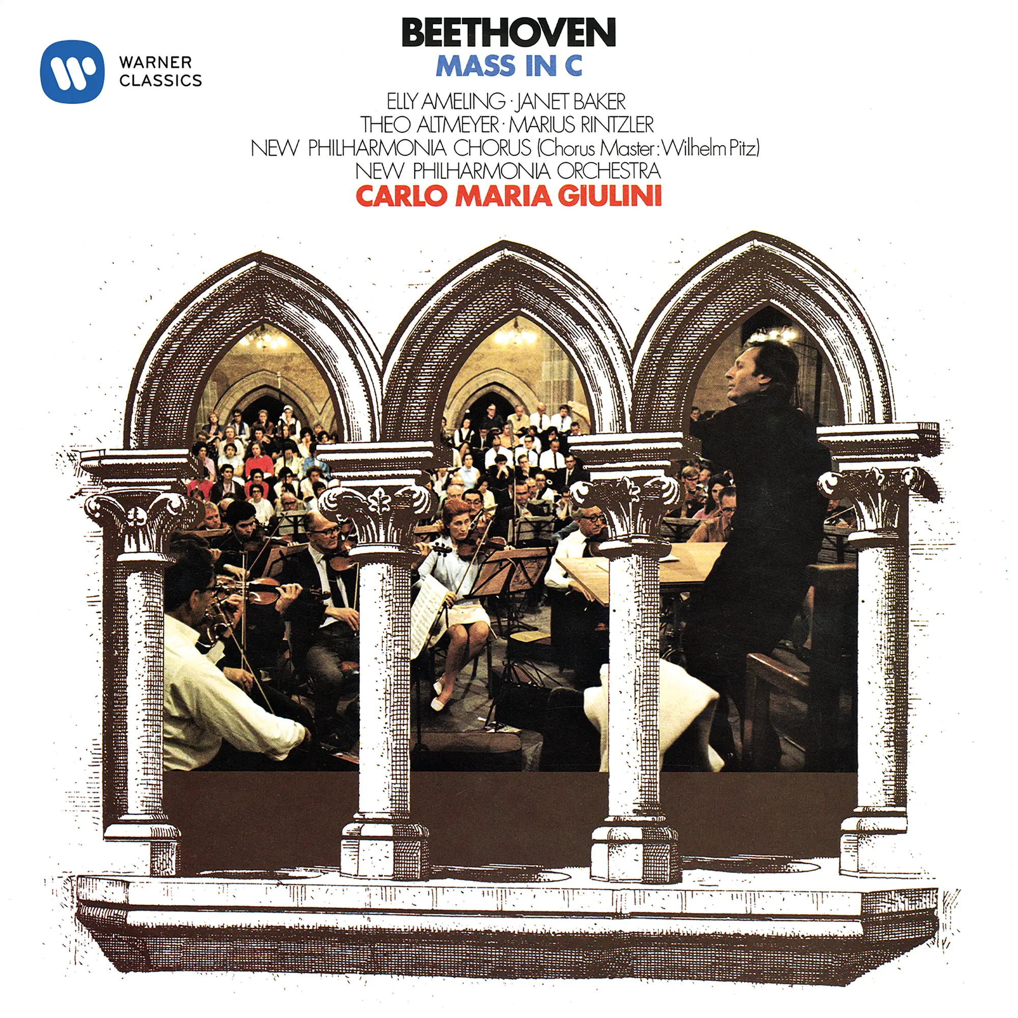 Beethoven: Mass in C Major, Op. 86 - Warner Classics: 9029530708