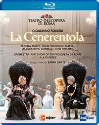 ロッシーニ : 歌劇 「チェネレントラ」(Gioachino Rossini : La Cenerentola / Orchestra & Choir of Teatro Opera of Rome | Alejo Perez) [Blu Rossini: La Cenerentola - C Major: 752408 - 2 DVD Videos