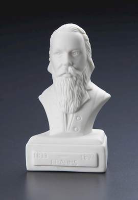 Composer Statuette - Brahms 5''