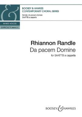 Randle, R: Da pacem Domine