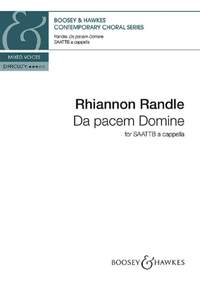 Randle, R: Da pacem Domine