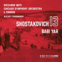 Shostakovich: Symphony No. 13 in B flat minor 'Babi Yar'