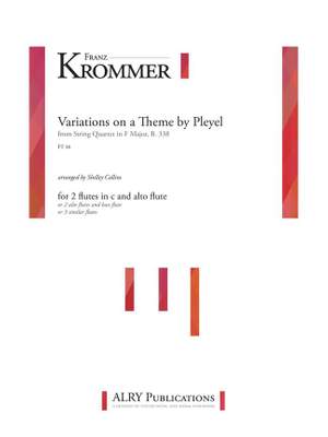 Franz Krommer: Variations on Theme by Pleyel