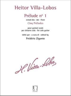 Heitor Villa-Lobos: Prélude n° 1 - extrait des Cinq Préludes