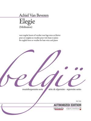 Achiel Van Beveren: Elegie