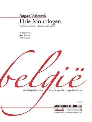 August Verbesselt: Drie Monologen