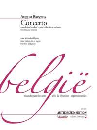August Baeyens: Concerto