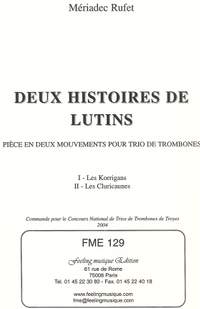 Mériadec Rufet: Deux Histoires de Lutins