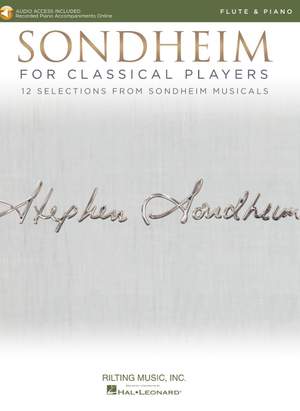 Stephen Sondheim: Sondheim for Classical Players