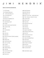 Jimi Hendrix - The Complete Scores Product Image