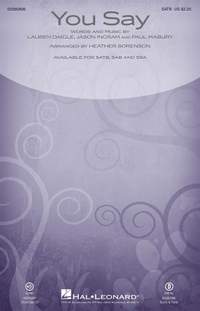 Jason Ingram_Lauren Daigle_Paul Mabury: You Say