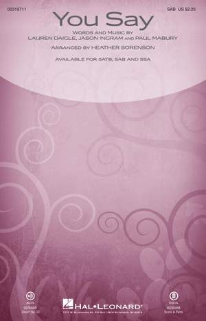 Jason Ingram_Lauren Daigle_Paul Mabury: You Say