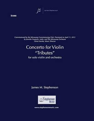 Jim Stephenson: Concerto for Violin (Tributes)