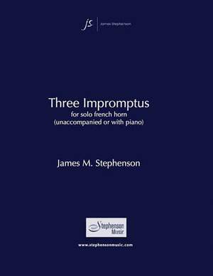 Jim Stephenson: Three Impromptus
