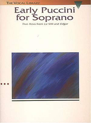 Giacomo Puccini: Arie Da Le Villi E Edgar Per Soprano (5)