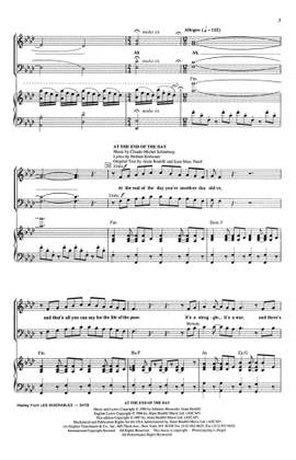 Boublil/Schonberg: Les Misérables (Choral Medley)