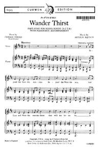 A. Baynon: Wander Thirst