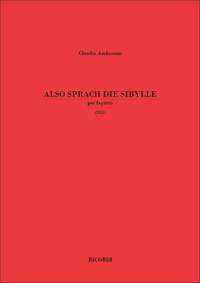 Claudio Ambrosini: Also Sprach die Sibylle