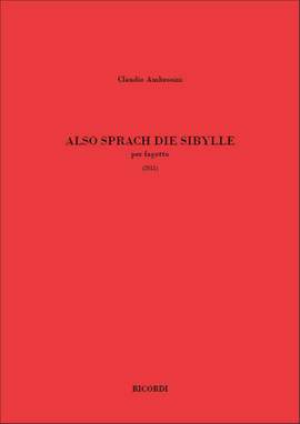 Claudio Ambrosini: Also Sprach die Sibylle