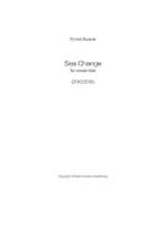 Eivind Buene: Sea Change (Sinfonietta Version) Product Image