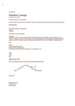 Eivind Buene: Schubert Lounge Product Image