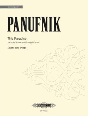Panufnik, Roxanna: This Paradise (score & parts)