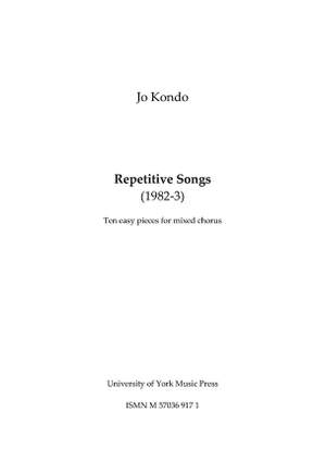 Jo Kondo: Repetitive Songs