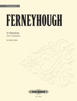 Ferneyhough, Brian: In Nomine (from Umbrations) (cello solo)