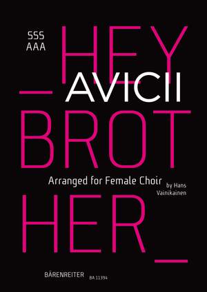 Avicii: Hey Brother for female choir (SSSAAA)