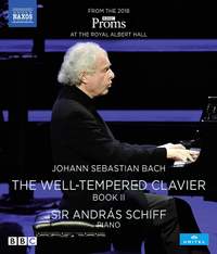 JS Bach: The Well-Tempered Clavier, Book II (Blu-ray)