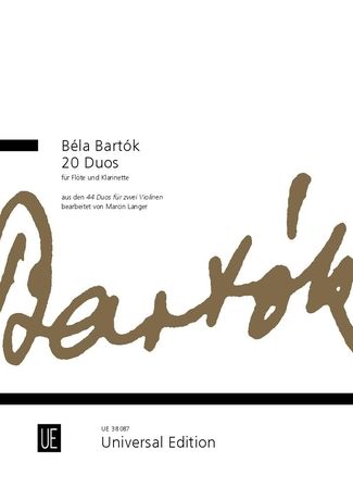Bartók, Béla: 20 Duos