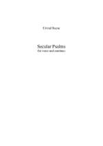 Eivind Buene: Secular Psalms Product Image