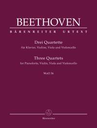 Three Quartets, WoO 36
