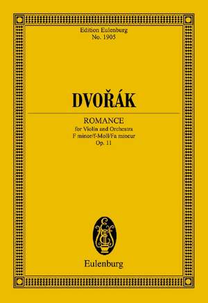 Dvořák, A: Romance op. 11 B 39