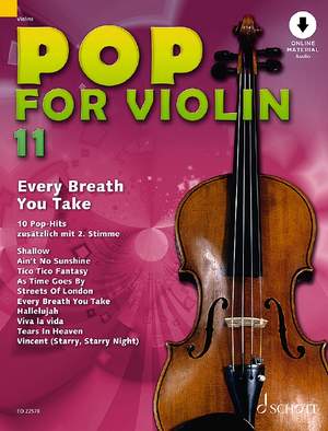 Pop for Violin Vol. 11