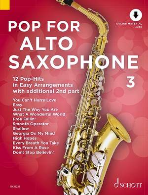 Pop For Alto Saxophone 3 Vol. 3