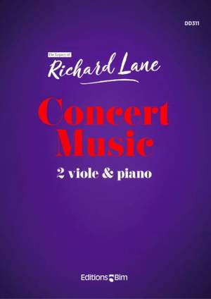 Richard Lane: Concert Music