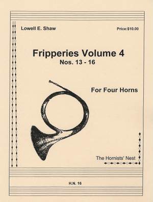 Shaw: Fripperies Volume 4