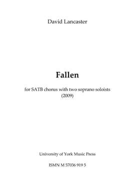 David Lancaster: Fallen