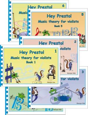 Hey Presto! Music Theory for Violists Books 1-6