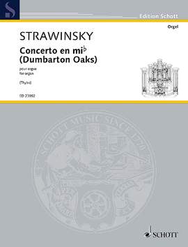 Stravinsky, I: Concerto in Eb (Dumbarton Oaks) E flat major